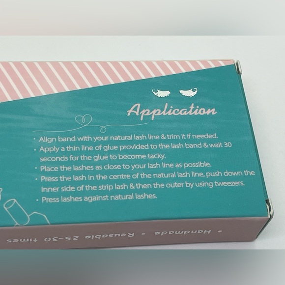 SY SHUYING 25mm Mink Lashes 3D Real Mink lashes Fluffy Dramatic False ~ 2 Pairs - Picture 6 of 9